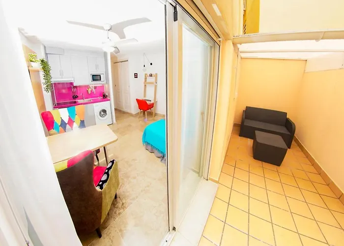 Апартаменты Zenplaya Bajo 12 Terraza Interior Торремолинос